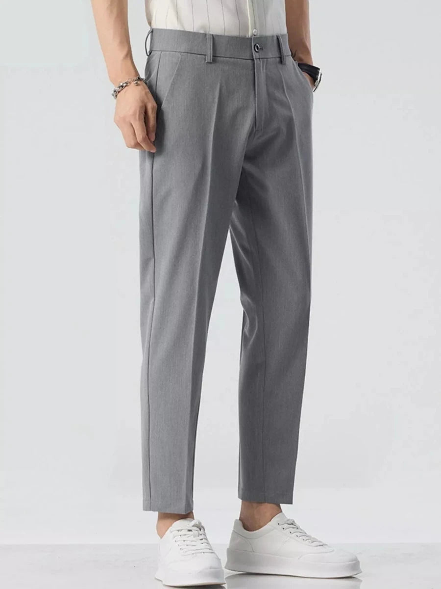 Men's Straight - Leg Casual Pants - Wow Store