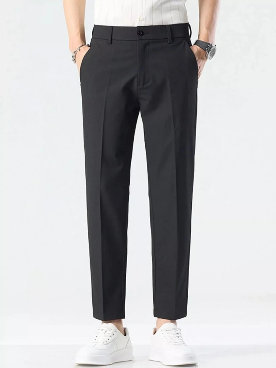 Men's Straight - Leg Casual Pants - Wow Store