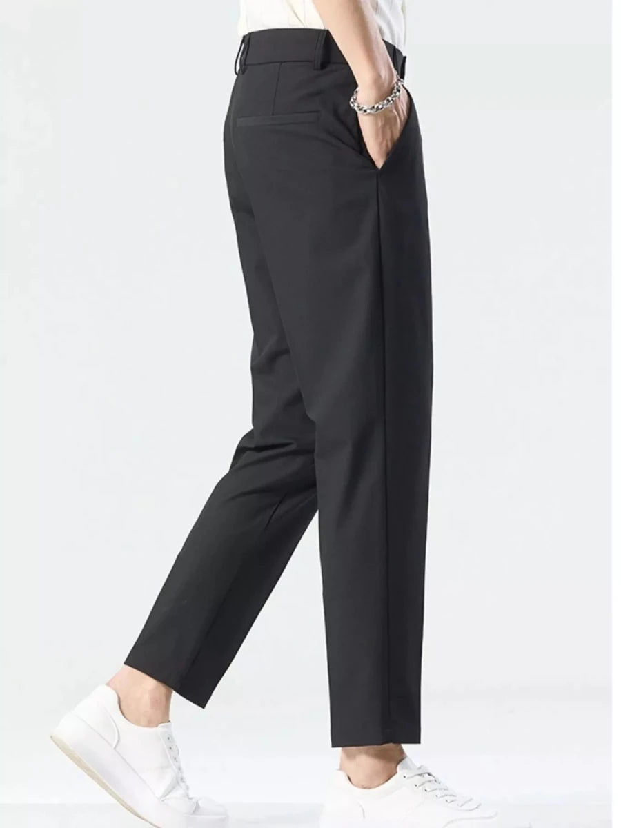 Men's Straight - Leg Casual Pants - Wow Store