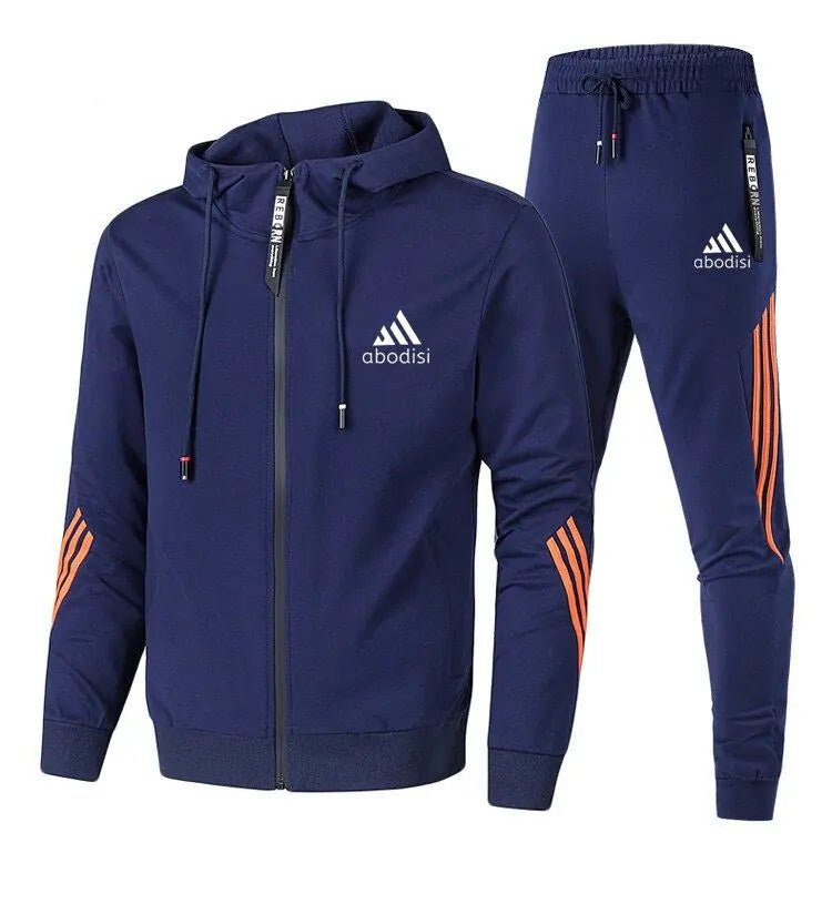 Men's Two - Piece Training Suit - Breathable Athletic Tracksuit | wowstore.live - Wow Store