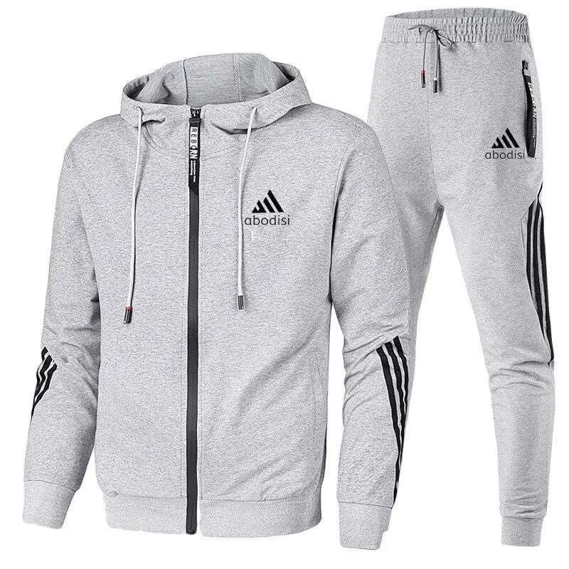 Men's Two - Piece Training Suit - Breathable Athletic Tracksuit | wowstore.live - Wow Store