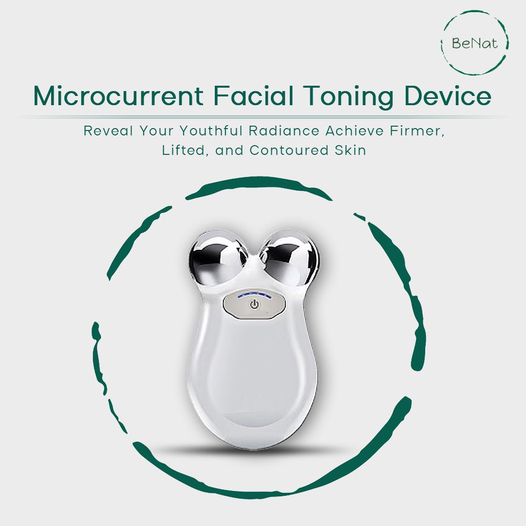 Microcurrent Facial Toning Massager - WowStore.live
