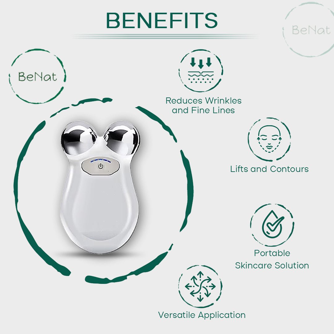 Microcurrent Facial Toning Massager - WowStore.live