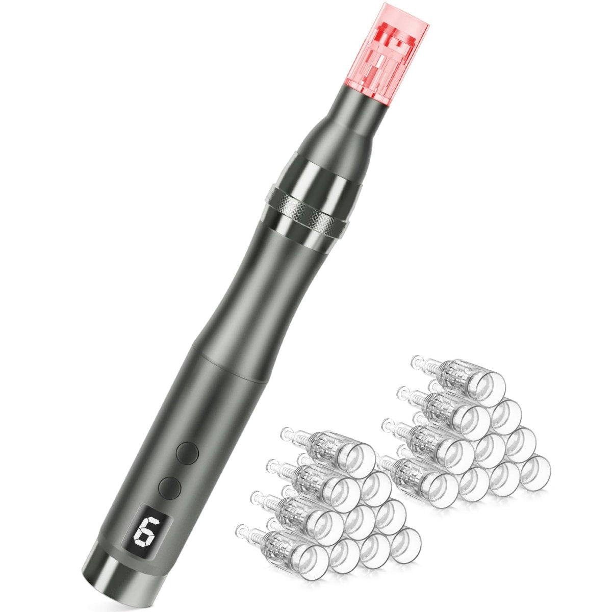 Microneedling Roller Pen Dermabrasion Roller 0.25mm Derma Roller for Face Skin Microneedle Roller Dermal Roller for Women Men Home Use - WowStore.live