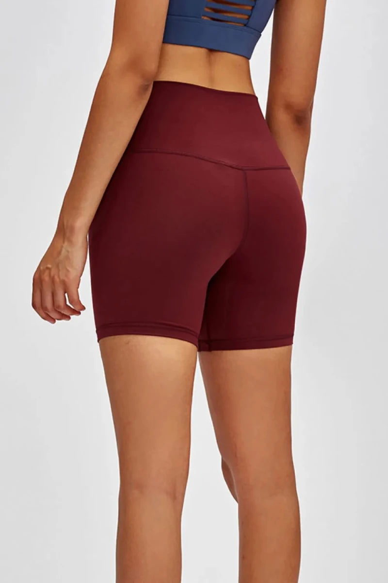 Millennia High Waist Training Shorts - Wow Store