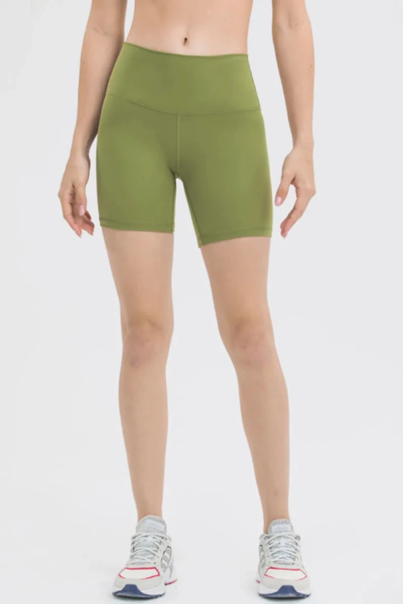Millennia High Waist Training Shorts - Wow Store