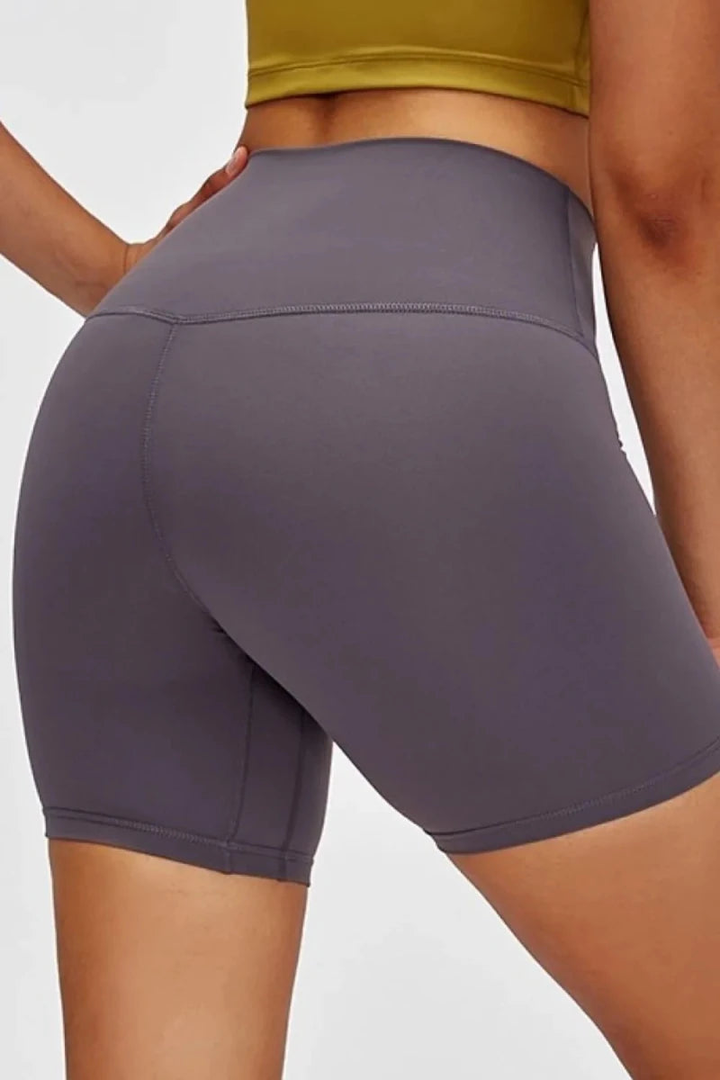 Millennia High Waist Training Shorts - Wow Store