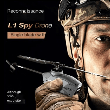 Mini Black Bee Remote Control Helicopter Drone Gift - WowStore.live