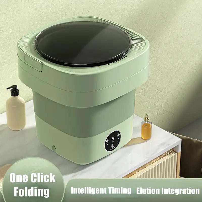 Mini Foldable Washing Machine Portable Mini Socks Underwear Panties Washing Machine Big Capacity 3 Models With Spinning Dry Gadgets - Wow Store