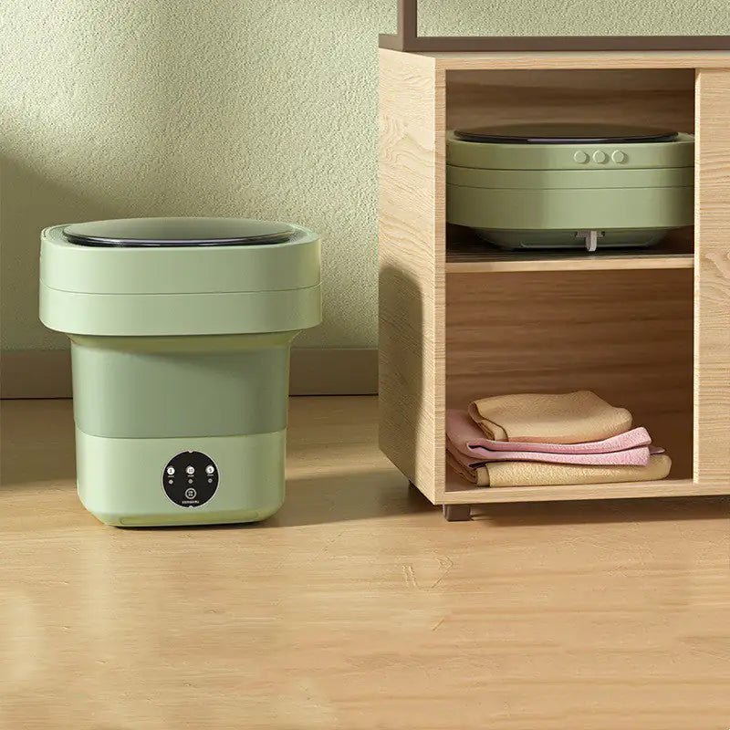 Mini Foldable Washing Machine Portable Mini Socks Underwear Panties Washing Machine Big Capacity 3 Models With Spinning Dry Gadgets - Wow Store