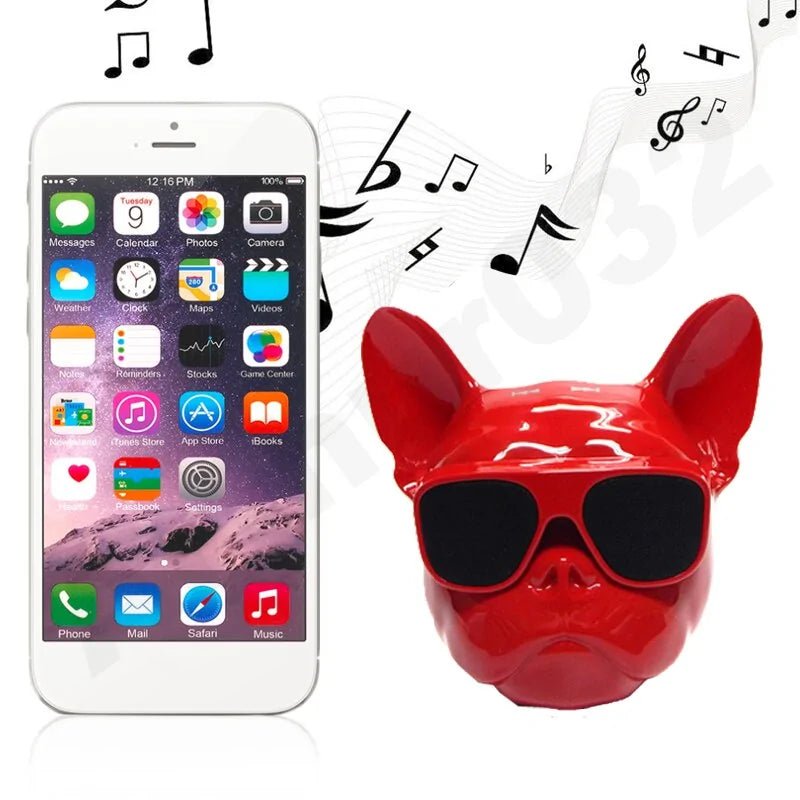 Mini Portable Bulldog Wireless Speaker - Wow Store