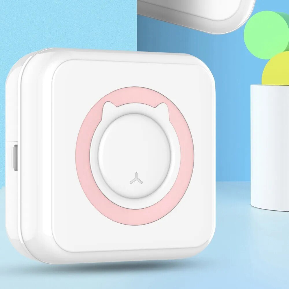 Mini Printer Portable Thermal Stickers - Wow Store