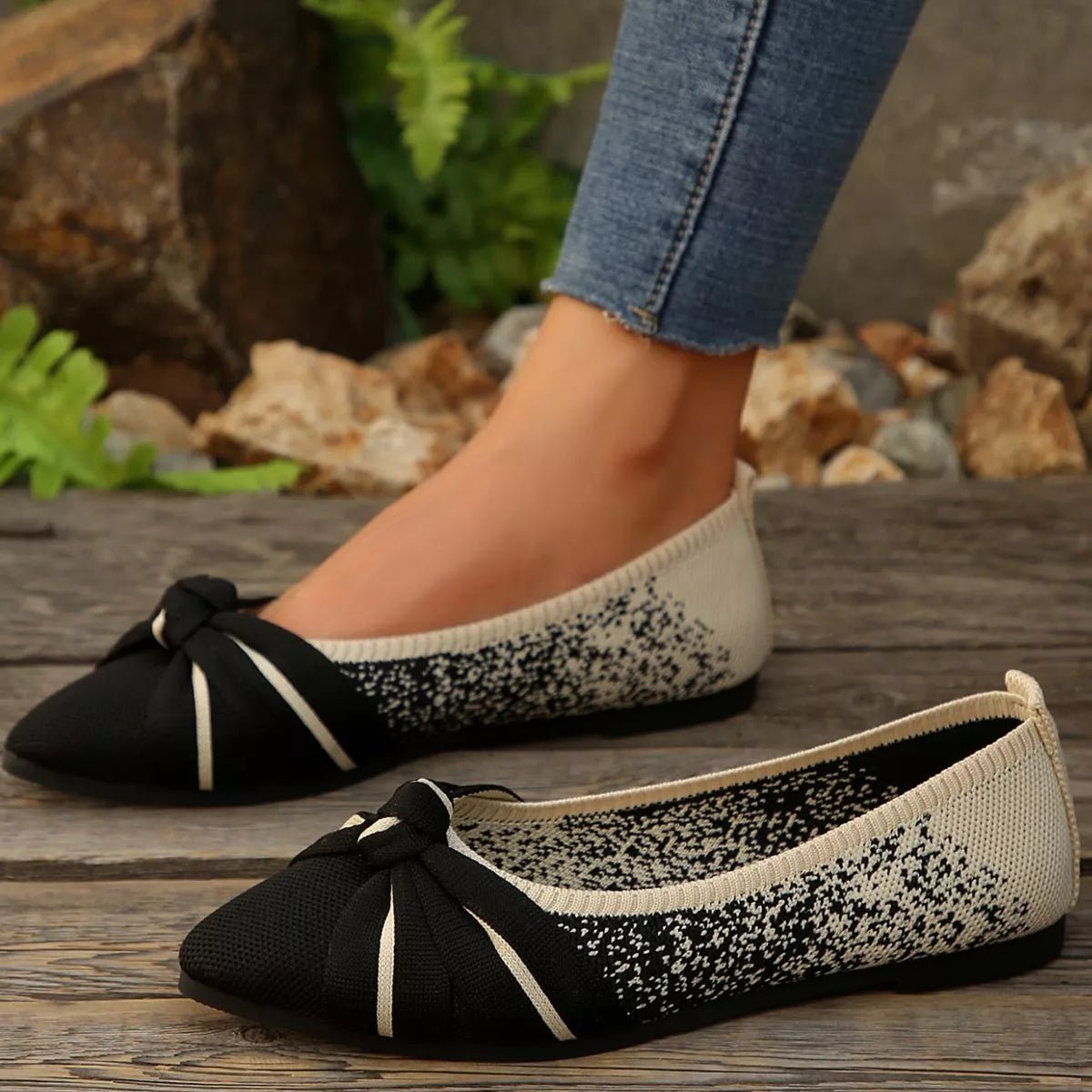 Mirage Platform Point Toe Slip-Ons - WowStore.live
