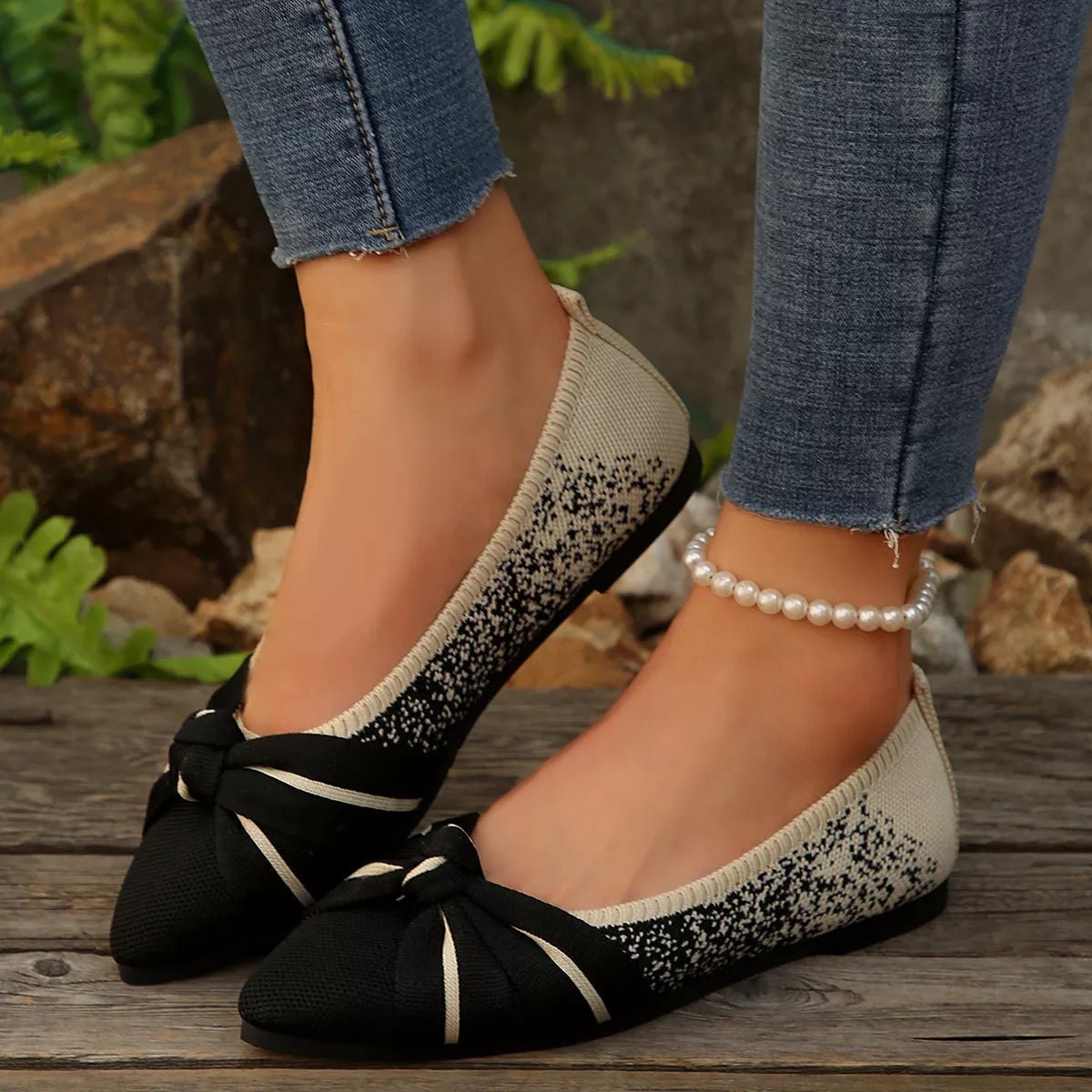 Mirage Platform Point Toe Slip-Ons - WowStore.live