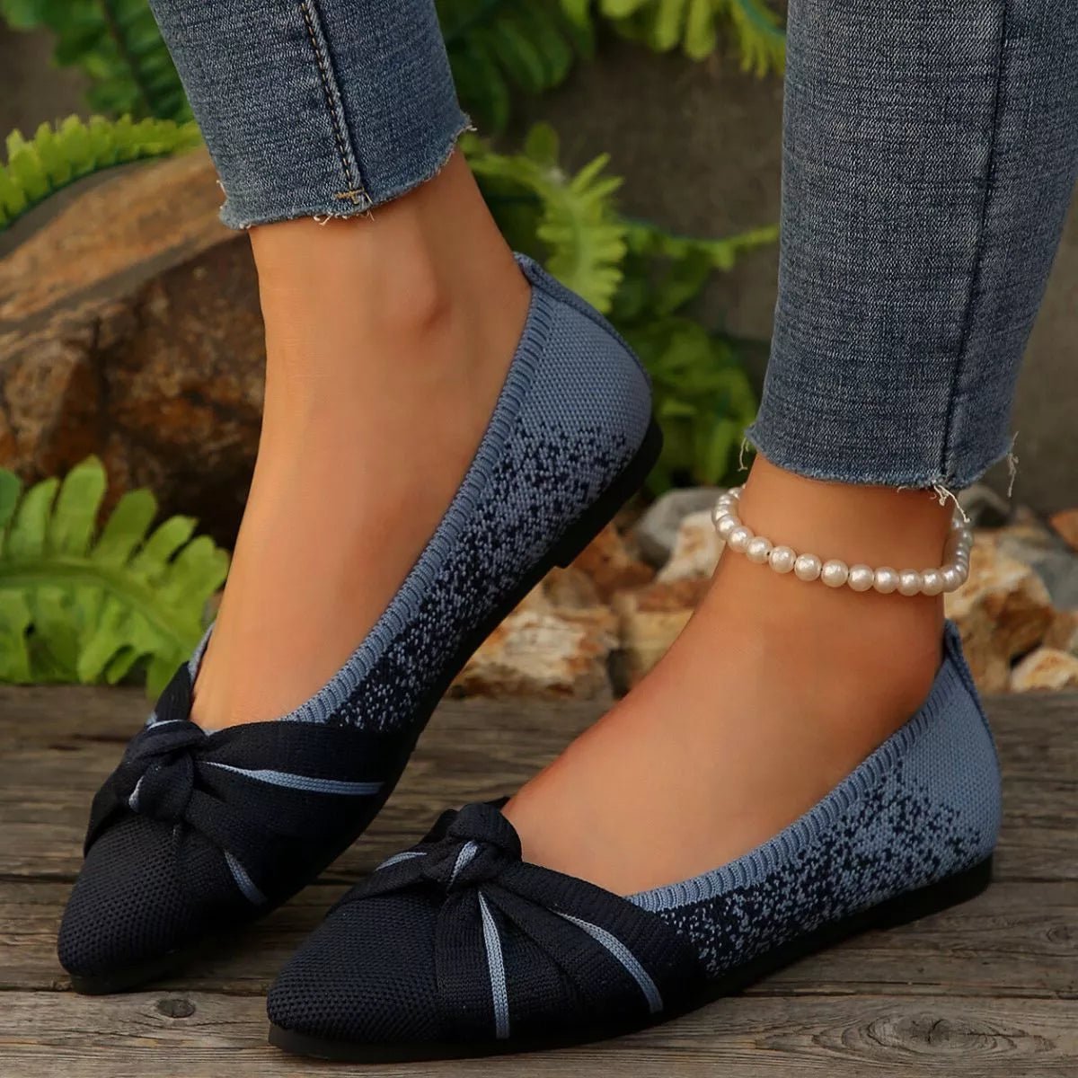 Mirage Platform Point Toe Slip-Ons - WowStore.live