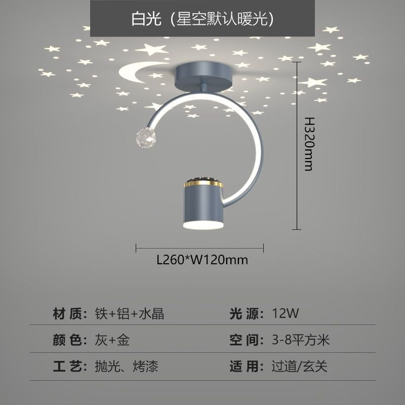 Modern Nordic Starry Sky Corridor Ceiling Light - Wow Store