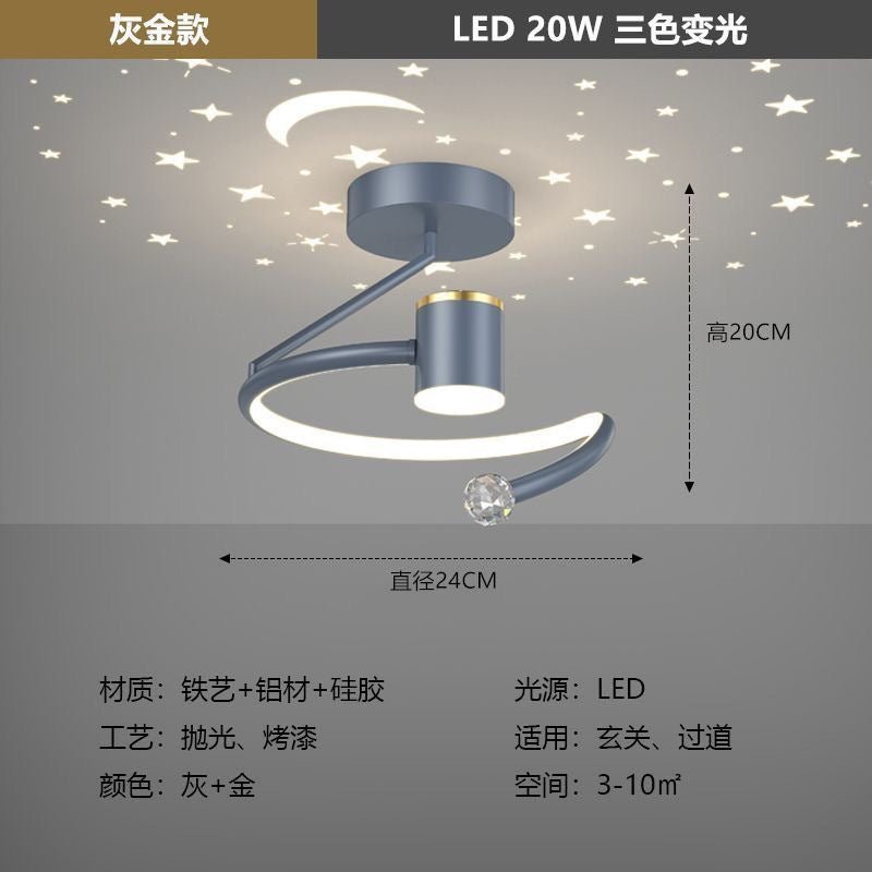 Modern Nordic Starry Sky Corridor Ceiling Light - Wow Store