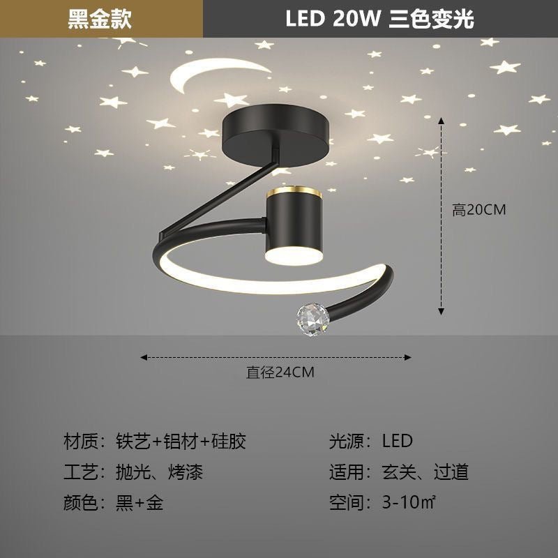 Modern Nordic Starry Sky Corridor Ceiling Light - Wow Store