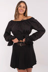 Modern Pleated Skirt/Skort with Belt 209515 - Italy Moda | Wow Store - Wow Store