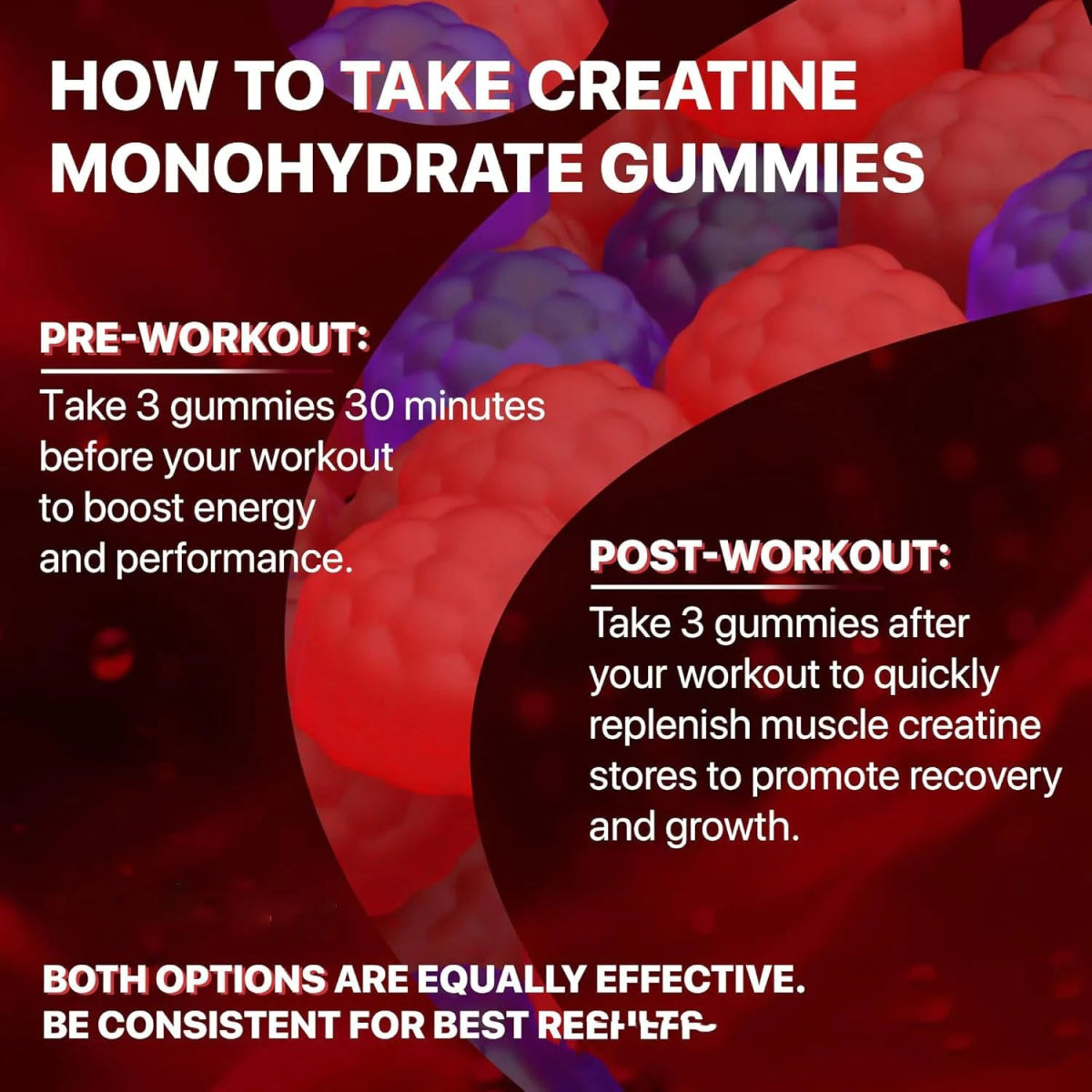 Muscle Boost Gummies - Creatine & BCAA for Strength & Recovery | WOW Store - Wow Store