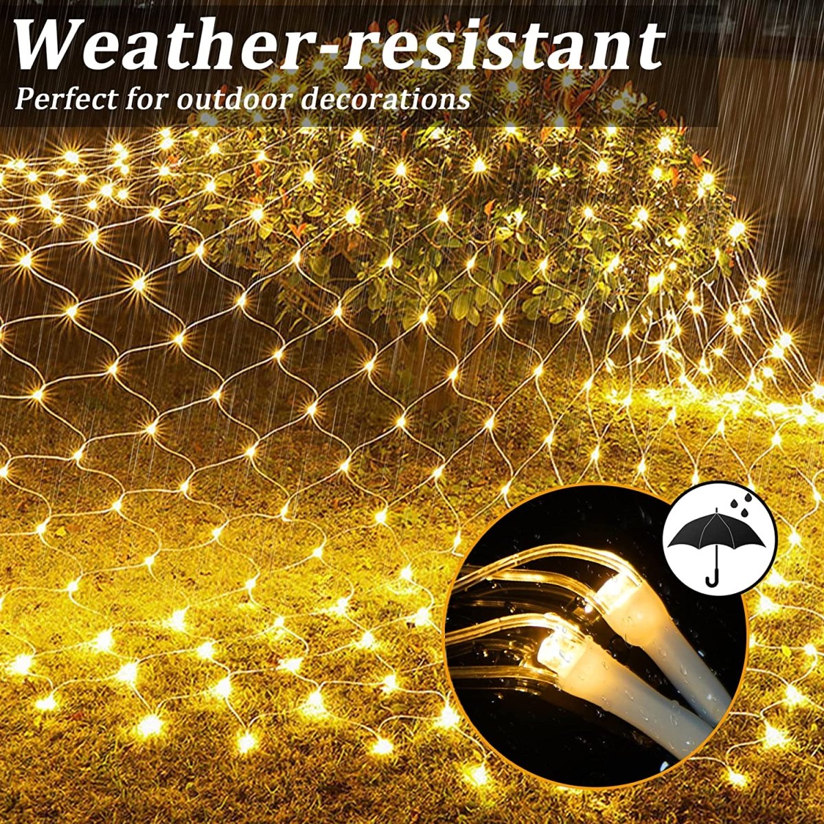 Net Mesh Solar Fairy Lights - Wow Store