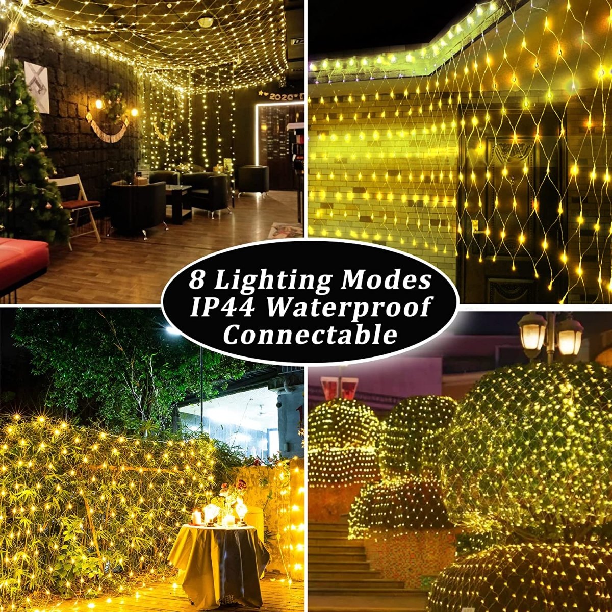 Net Mesh Solar Fairy Lights - Wow Store