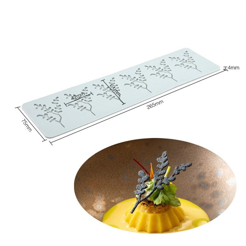 Silicone lace mat for cake decoration — view 2