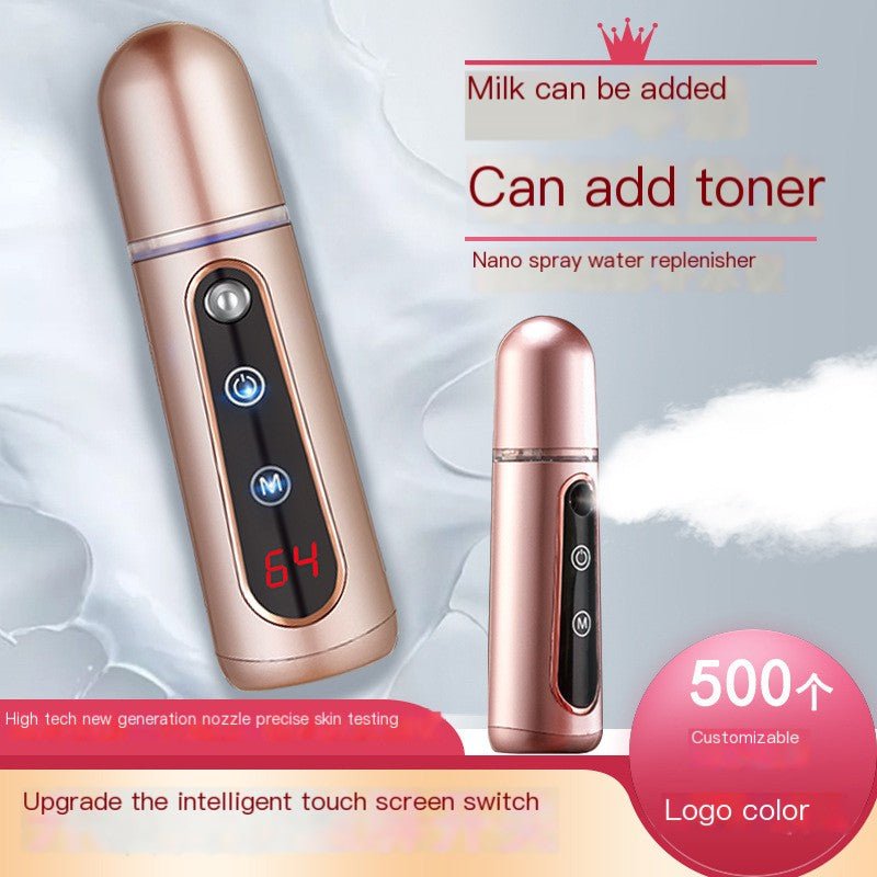 New Touchscreen Nano Mist Hydration Facial Device - WowStore.live