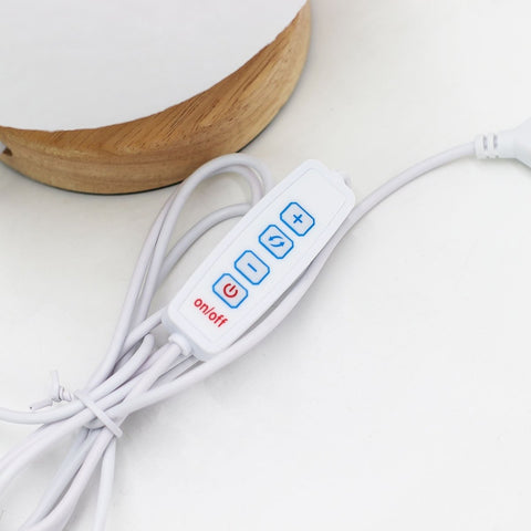 New Wave Moon Lamp - USB Powered Night Light with 3 Light Settings | wowstore.live - Wow Store