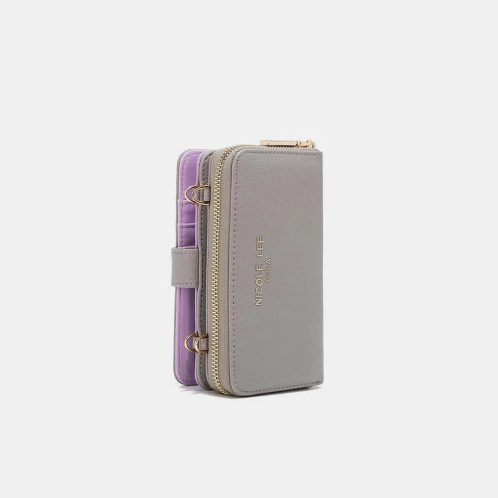 Nicole Lee USA 2 Piece Phone Case Crossbody Wallet - Wow Store