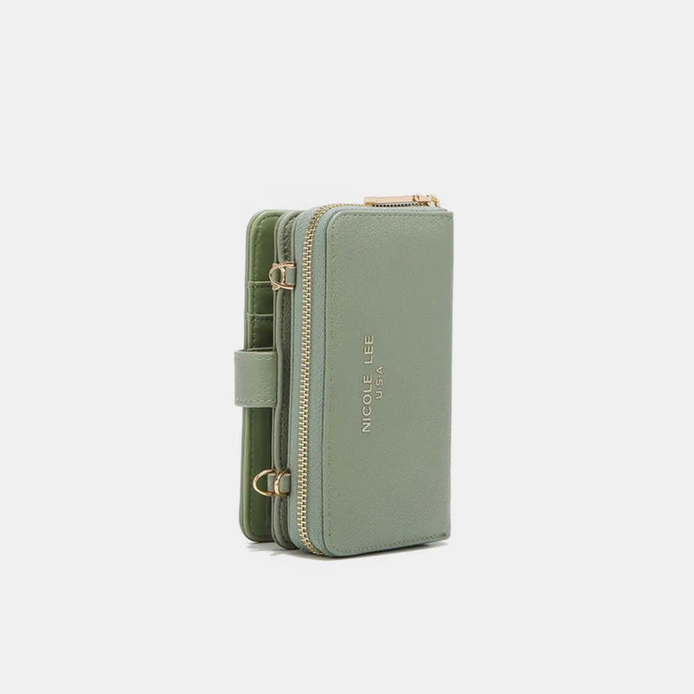 Nicole Lee USA 2 Piece Phone Case Crossbody Wallet - Wow Store