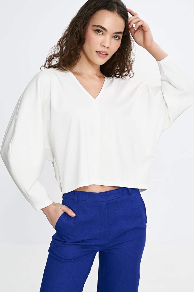Nife Elegant Women's Blouse Model 210074 | Professional Office Wear | wowstore.live - Wow Store