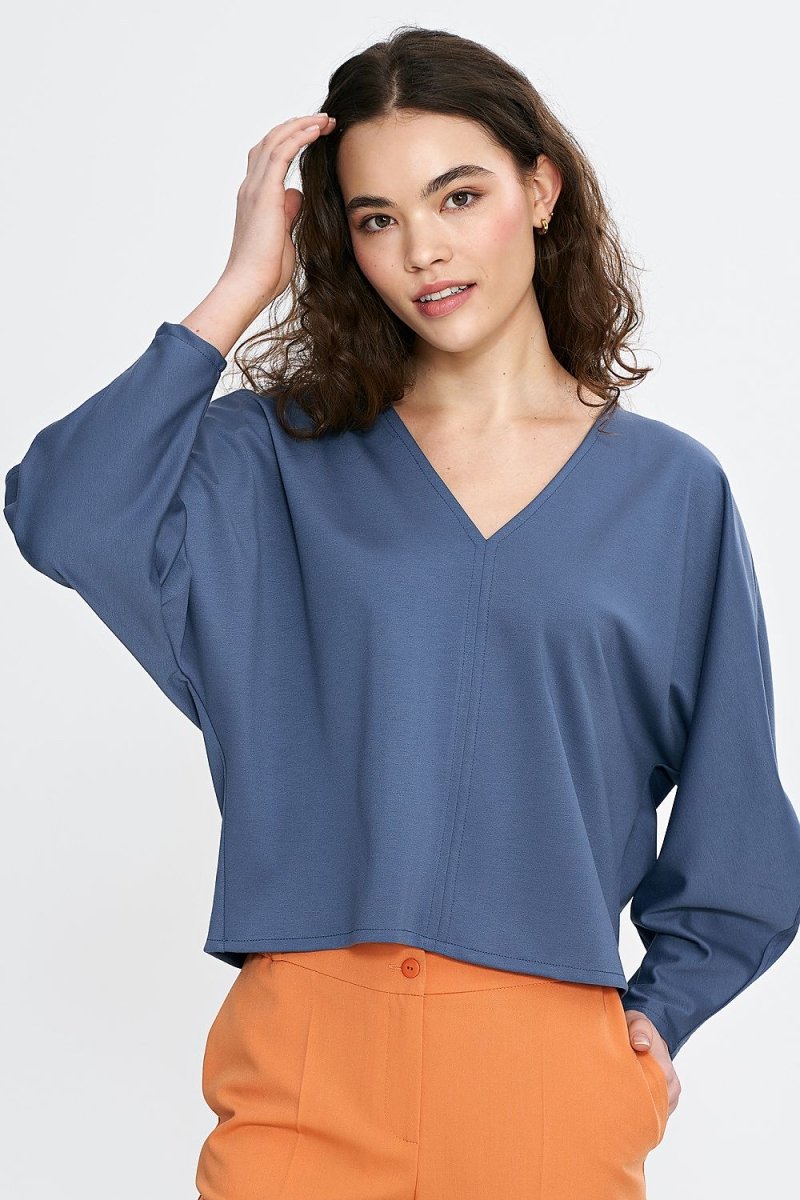 Nife Elegant Women's Blouse Model 210074 | Professional Office Wear | wowstore.live - Wow Store
