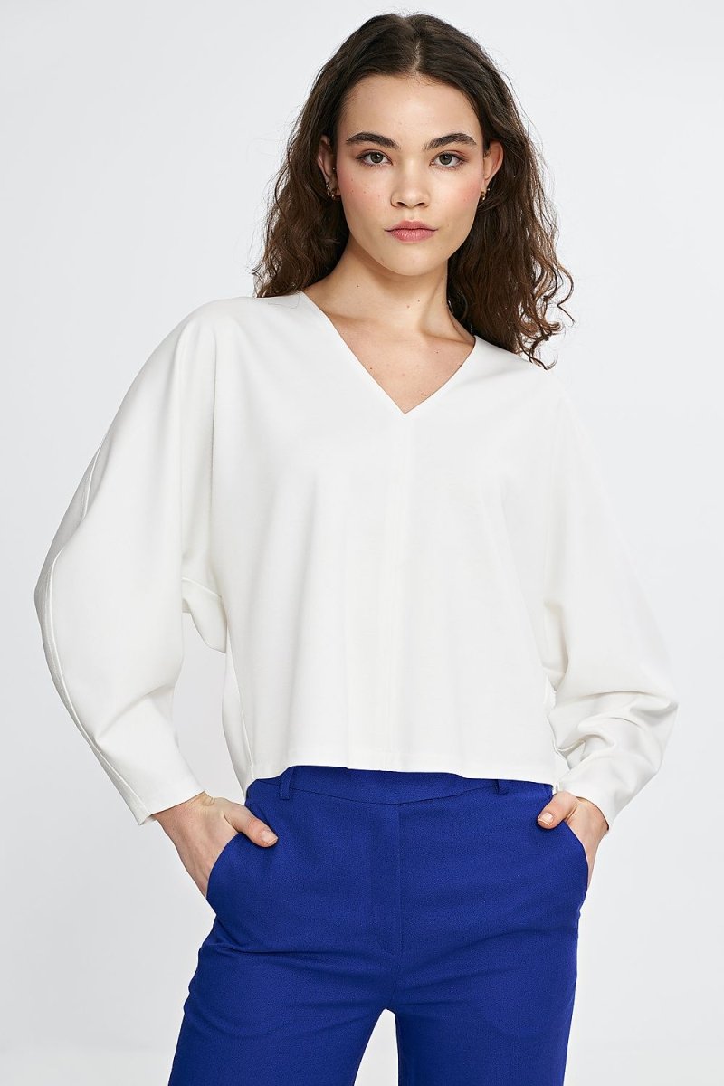 Nife Elegant Women's Blouse Model 210074 | Professional Office Wear | wowstore.live - Wow Store