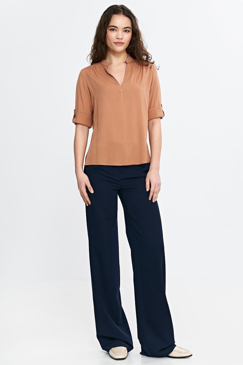 Nife Elegant Women's Blouse Model 210091 - Versatile Office & Casual Top | wowstore.live - Wow Store