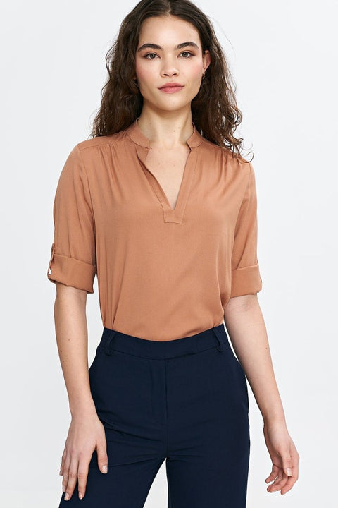 Nife Elegant Women's Blouse Model 210091 - Versatile Office & Casual Top | wowstore.live - Wow Store