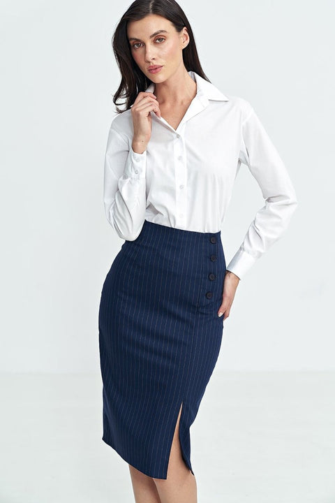 Nife Model 202486 Elegant Office Skirt | Professional Women's Fashion | wowstore.live - Wow Store
