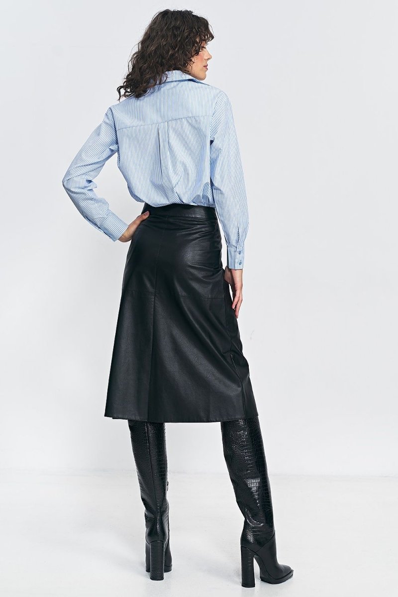 Nife Women's Elegant Tailored Skirt Model 184596 | Chic Office & Casual Wear | wowstore.live - Wow Store