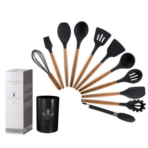Non Stick Pot Spatula And Spoon - Wow Store