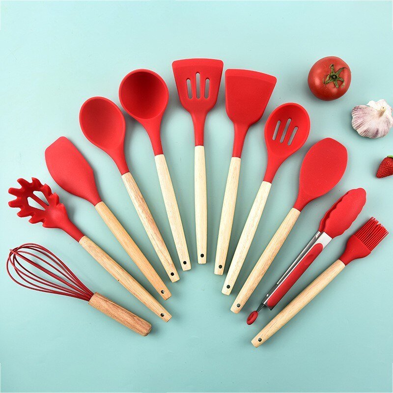 Non Stick Pot Spatula And Spoon - Wow Store