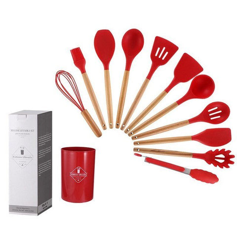 Non Stick Pot Spatula And Spoon - Wow Store