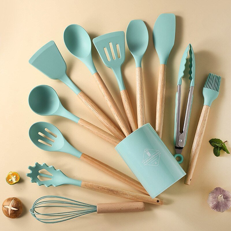 Non Stick Pot Spatula And Spoon - Wow Store