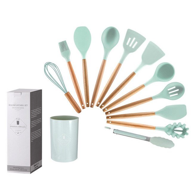 Non Stick Pot Spatula And Spoon - Wow Store