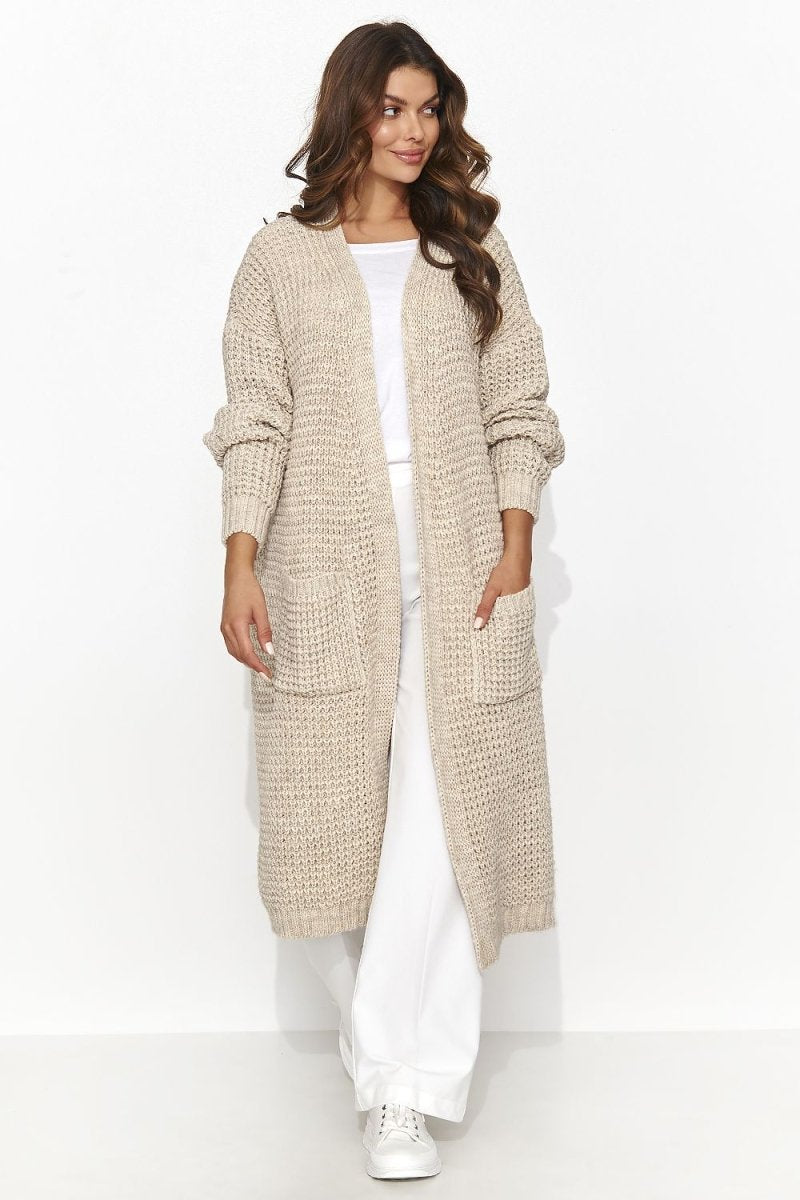 Numinou Women's Open Front Knit Cardigan - Model 192452 | wowstore.live - Wow Store