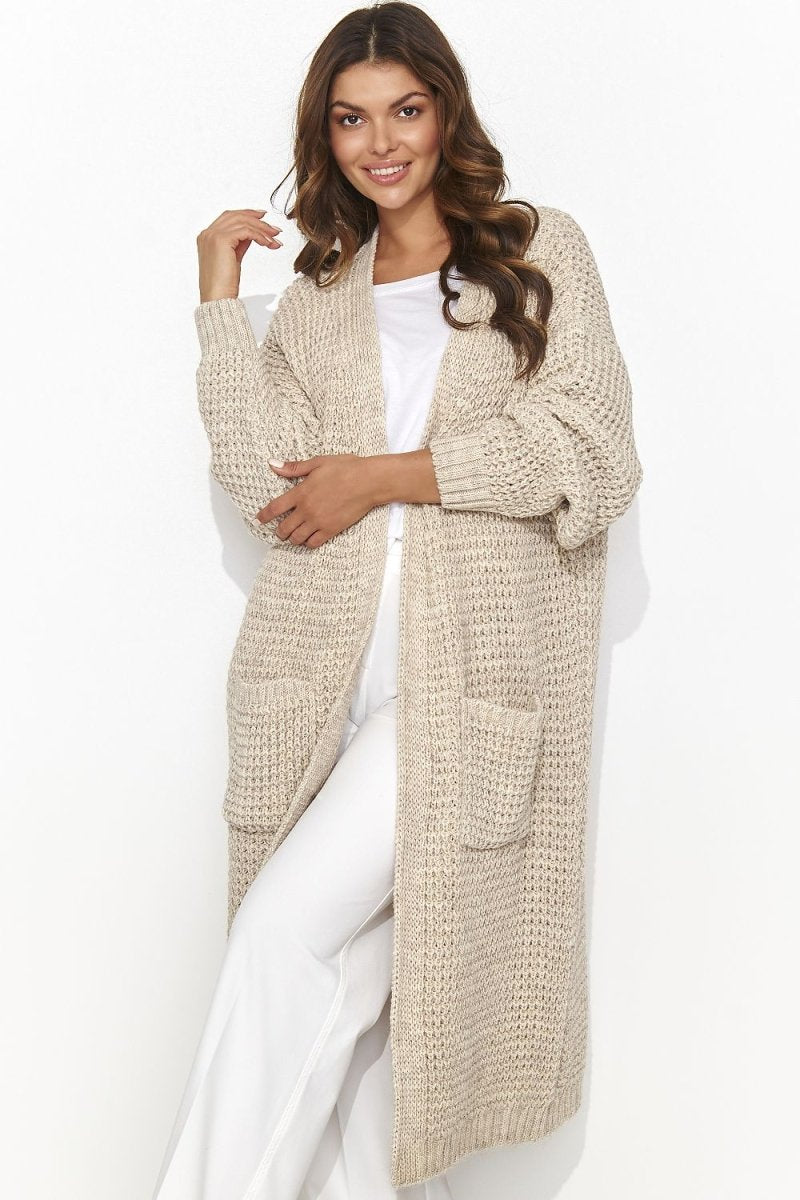 Numinou Women's Open Front Knit Cardigan - Model 192452 | wowstore.live - Wow Store