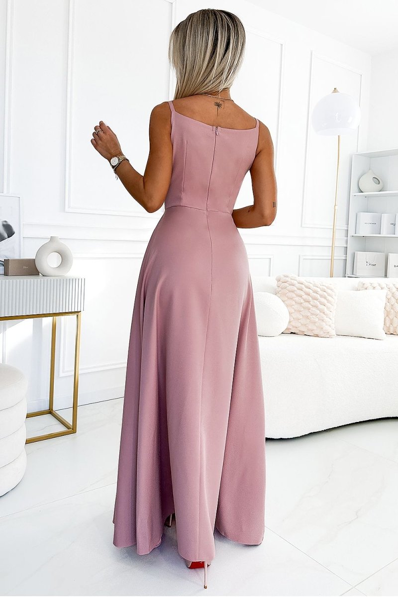 Numoco 143339 Elegant Evening Dress - Flattering A - Line Occasion Gown | wowstore.live - Wow Store