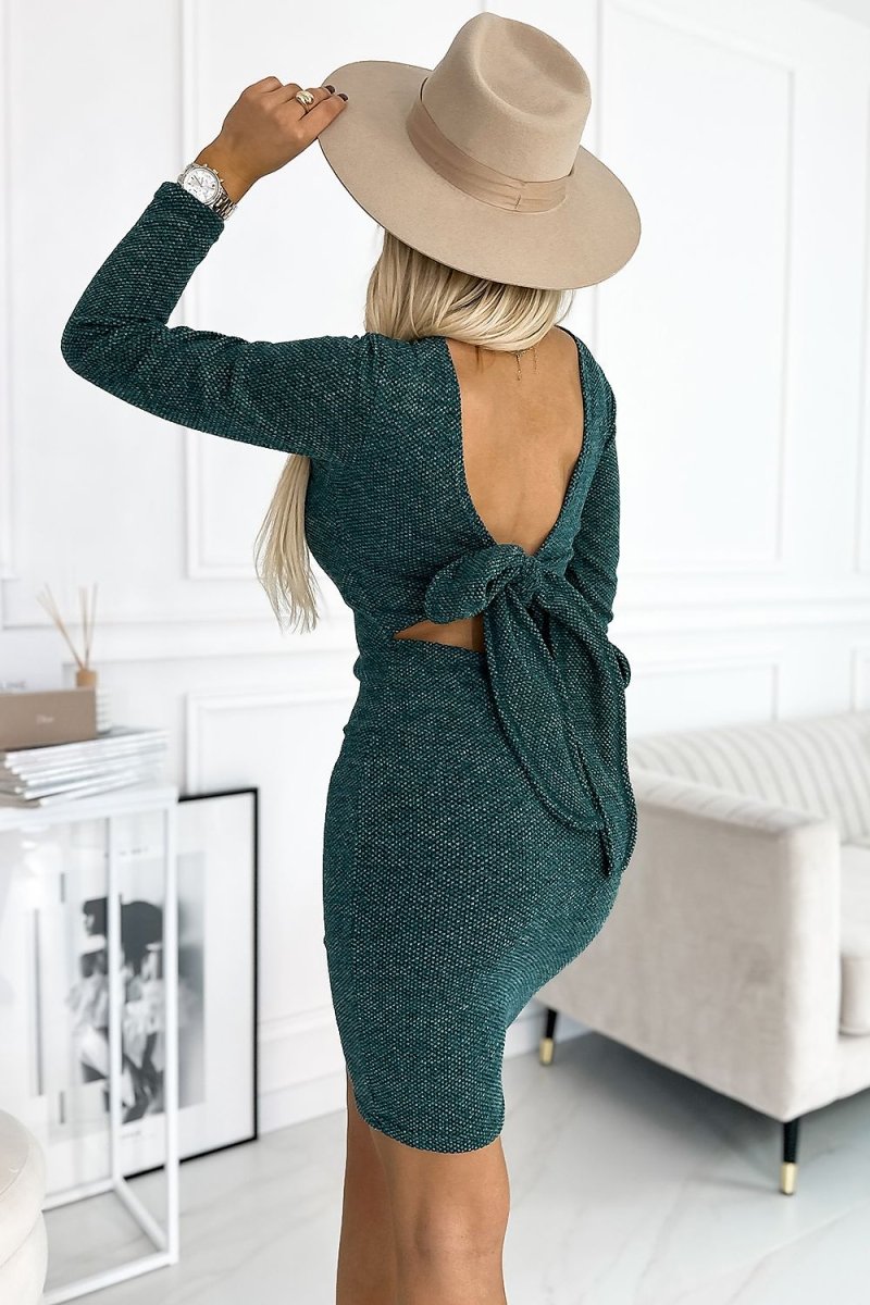 Numoco Day Dress Model 190641 - Elegant A - Line Casual Dress | wowstore.live - Wow Store