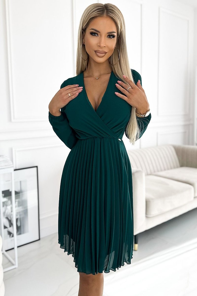 Numoco Elegant Cocktail Dress Model 144196 - Flattering Evening Wear | wowstore.live - Wow Store