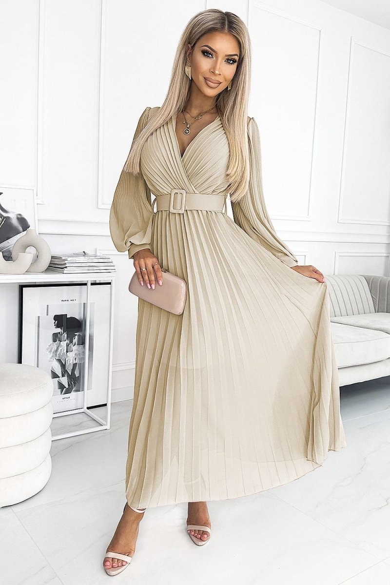 Numoco Model 182504 Elegant Cocktail Dress - Flattering Party Wear | wowstore.live - Wow Store
