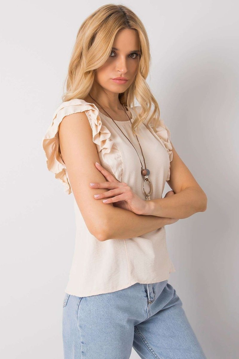 Och Bella Elegant Women's Blouse Model 167256 - Chic Fashion Top | wowstore.live - Wow Store